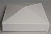 5" Vinyl Outside Pyramid Post Cap - External